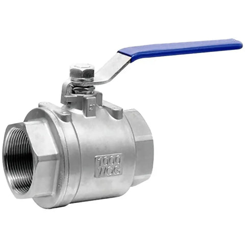 Blue Ball Valve Handle for Outdoor Faucets DN15 Stainless Steel Lever Heavy Duty Replacement Chrome Plated