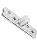 Stainless Steel 360 Degree Door Hinge Heavy Duty Pivot With Brushed Finish for Revolving Doors 75mm Central Axis