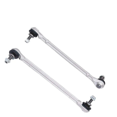Two stabilizer links from 12 Piece Control Arm Kit With Ball Joint And Bushing Stabilizer Links And Tie Rods For E Class W212 2009-2016 Replacement