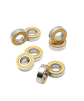 Get Fresh S688 2RS Deep Groove Hybrid Ceramic Bearings With Abrasion Proof Bimetal Seal Shield Super Smooth Abec-7 Rating.