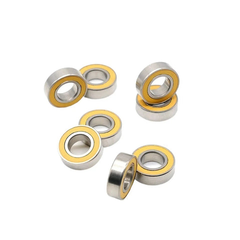Get Fresh S688 2RS Deep Groove Hybrid Ceramic Bearings With Abrasion Proof Bimetal Seal Shield Super Smooth Abec-7 Rating.