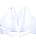 Ultra Lightweight Fencing Chest Protector with adjustable elastic straps, X Small, rear view of the plastic chest guard for men.
