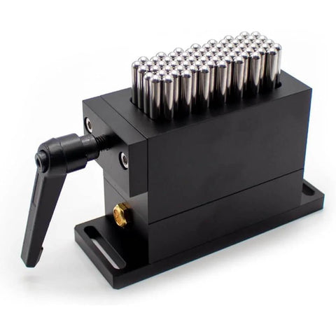 Flexible Claw CNC Assembly Fixture Clamp 30x79 mm With 67 Pins 6 mm Diameter SUS Stainless Steel Pins 21 mm Independent Stroke