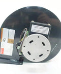 Heavy Duty General Purpose Blower With 273 CFM Output And 1640 RPM Speed Built Tough for shop use showcasing rear view motor and exhaust port.