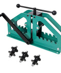 Upgrade Your Workshop With This Heavy Duty Aynuma Manual Tube Roller Bender Featuring A Standard One And A Half Inch Round Tube Die Set.