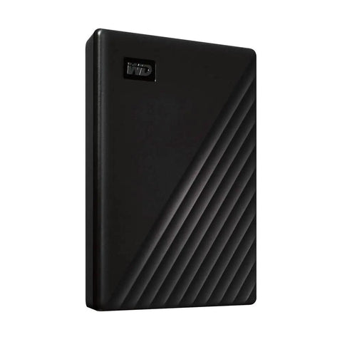 2TB Portable External Hard Drive With Ransomware Defense And Password Protection, USB 3.1 And USB 3.0 Compatible, Slim Black Backup Drive For On The Move, Includes Backup Software For Safer File Storage