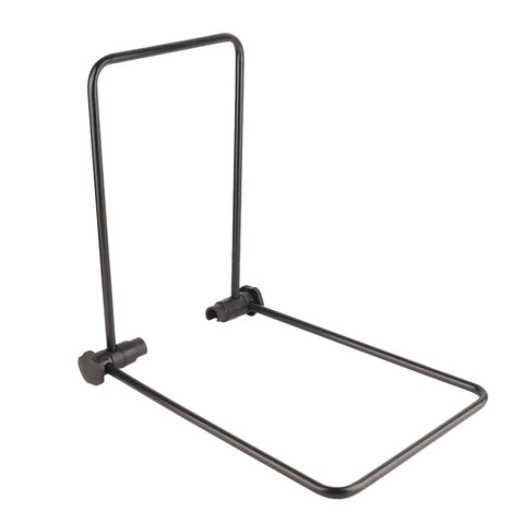 Adjustable Bicycle Repair Stand With Stable U Shaped Rear Wheel Holder For Most Bicycles And Tires Aluminum Bike Stand in black