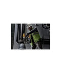 Worker using Cordless 20V Max XR Half Inch High Torque Impact Wrench Kit with hog ring anvil on industrial pipe