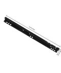 1 Pair Metal Lateral Mount Drawer Slides for DIY Furniture Projects with smooth opening and closing, heavy duty rails