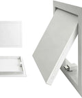 Heavy Duty Galvanized Steel Access Panel For Drywall features snap shut concealed magnetic door, 12x12 inches, designed for easy access.