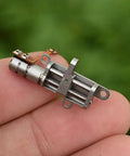 Mini 5mm Stroke Linear Actuator 2 Phase 4 Wire Stepper Motor With Precision Metal Gearbox in hand, showcasing compact design.