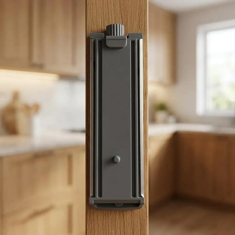 Push To Open Cabinet Catch With Soft Close Magnetic Latch And Damper for doors and drawers in kitchen, stainless steel installation