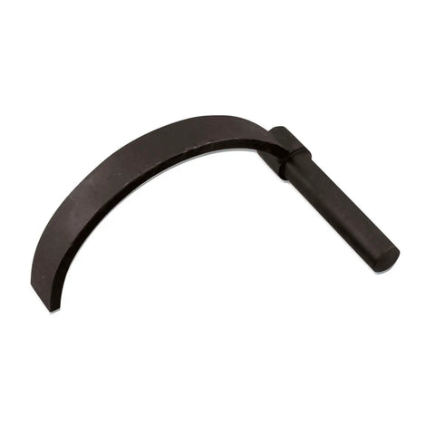 Heavy Duty 3 Piece Woodturning Tool Rest Set With 25mm Post Diameter Each For Vibration Free Turning, shown arc rest