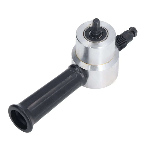 Heavy Duty Pro Grade Double Head Sheet Metal Nibbler Drill Attachment Kit for cutting stainless steel iron aluminum copper plates