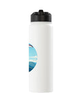 Pilot Quote Aviate Stainless Steel Insulated Water Bottle With Dual Wall Construction Keeps Drinks Hot Or Cold, side view
