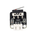 Rock Solid Trio Of Mechanical Limit Switch Endstops For Hassle Free 3D Printer Motion Control Plug And Play Upgrade with visible connections.
