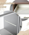 No Sweat 16 Piece Plastic Drawer Slides Replacement Side Mounted Runners Fits 17mm Groove in cabinets for smooth operation.