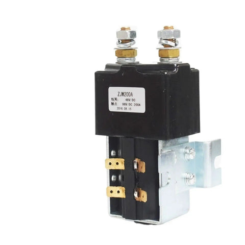 Heavy Duty DC Contactor Switch For 48 Volt 200 Amp Motor Controllers Built Tough As Nails For Forklifts Pallet Trucks And Golf Carts Runs Without Any Drama Today