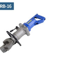 Heavy Duty Hydraulic Rebar Cutter Tool Electric Steel Bar Bender For Small Portable Threading Pipes Rb16 Model side view