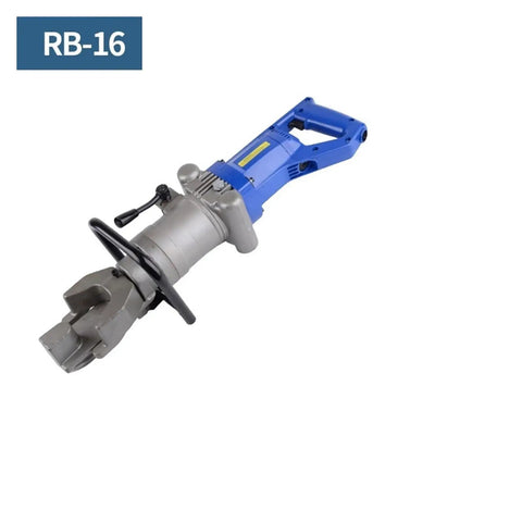 Heavy Duty Hydraulic Rebar Cutter Tool Electric Steel Bar Bender For Small Portable Threading Pipes Rb16 Model side view