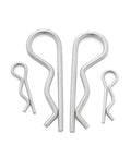 Multi Size Cotter Pins Spring Fastener Kit M1 To M7 16-150mm Stainless Steel Zinc Plated Rust Resistant Beefy Heavy Duty Assortment For Auto Shop Garage Trucks Mechanic Projects, assorted sizes