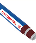 1 Inch ID 50 Foot Sanitary High Temperature Food Grade Steam Discharge Transfer Hose 316L Stainless Tri Clamp Fittings