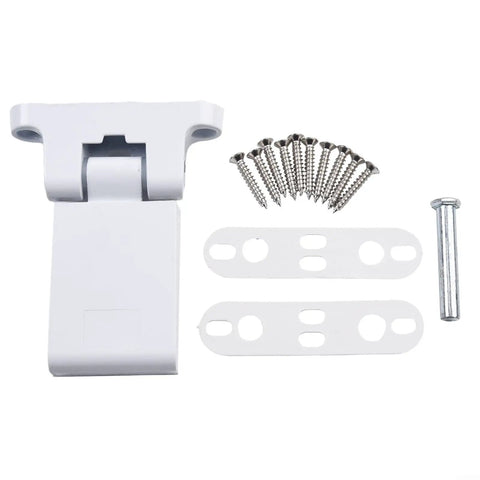 Heavy Duty Aluminum Casement Flag Hinge For Plastic And Steel Doors, High Security Sash Hinge, white finish components