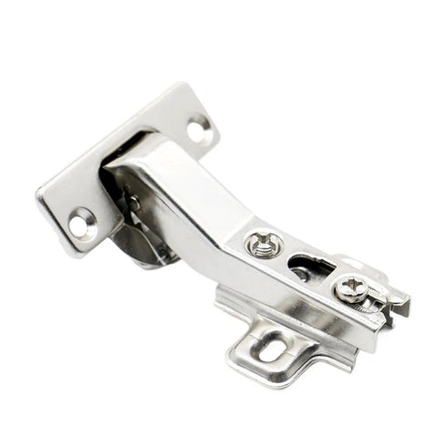 45 Degree Corner Fold Cabinet Door Hinges With Screws, angled hinge hardware, durable metal, one piece pack, easy install