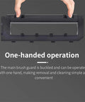 Hand holding Replacement Brush Covers Guards For Roborock S7 S7 Plus S7 MaxV Ultra S7 MaxV Plus Q5 Q5 Plus Q7 Max And Q7 Max Plus Robot Vacuum Cleaners 2 Pack Easy Fit And Peak Performance