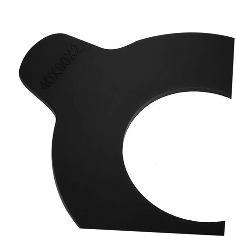2 Piece Bucket Pin Shim Kit For Excavator Vibration Dampening And Noise Reduction Rubber Washers For Construction Machinery Durable Wear Protection Built To Last Shielding For Bucket Linkage And Heavy Equipment Maintenance With Engineered Rubber, black rubber washer 40x80x2