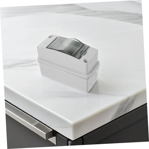 Weatherproof Electrical Junction Box With Transparent Cover For Outdoor Industrial Control Panels And Power Enclosures, IP65 Rated