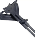 Next Level Straight Edge Guide Rail compatible with most cordless routers, featuring a sturdy design for precise woodworking cuts.