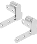 Heavy Duty Stainless Steel Door Pivot Hinges With Automatic Rebound for hidden doors, cabinets, and bookcases, front view