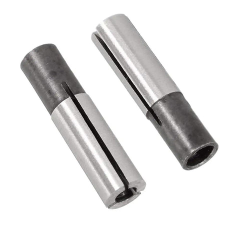 8 Piece 1/4 To 1/8 Inch CNC Router Engraving Tool Adapter Set For ER Collet Conversion Pro Grade Spring Steel Clamps