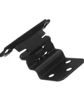 Adjustable Self Closing Hidden Spring Cabinet Door Hinge in black finish heavy metal construction durable hardware for quiet operation.