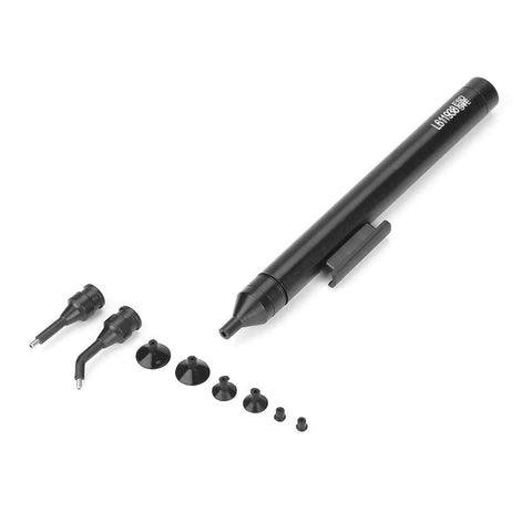 Portable Vacuum Suction Pen Kit With Six Suction Pads And Two Tips For Snagging ICs And SMDs A Lightweight Grab And Go Electronics Pickup Tool