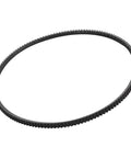 Polyurethane Lathe Drive Belt Set 2 Pack Featuring 5M375 And 5M387 For Mini Metal Lathes 21mm Bore Compatible Wm210v viewed from the side.