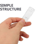 Tough As Nails Plastic Shelf Support Pegs Fifty Pack Super Easy To Install Cabinet Shelf Clips handheld showing simple structure