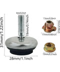 Adjustable Table Feet Set With Angle And Height Control For Angled Tables Chairs Tripods And Plant Stands DIY Friendly