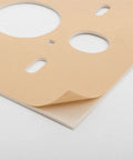 Kick Noise To The Curbs With This Heavy Duty Sound Insulation Pad For Toilet Bowl Connection Self Adhesive Eva Foam Anti Vibration Mat close-up