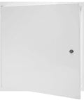 24 Inch Drywall Access Panel Metal Wall Door Thick 1.2mm Steel showing a clean white finish with open door for easy access.