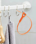 5 Pack 25 Inch Drain Clog Remover Snakes Hair Blockage Buster hanging on bathroom hook