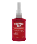 Loctite 262 red high-strength threadlocker bottle with white applicator cap, 50 ml