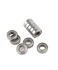 Miniature Deep Groove Ball Bearing Set In Chromium Steel With Plastic Cover 10 Pack 7x26x9mm Precision Bearings For RC Cars Drones.
