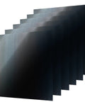 Pro Grade Spring Steel Shim Set In 1095 Steel, Assorted Thicknesses, 6x6 Inch Polished Shim Stock, 6 Packs