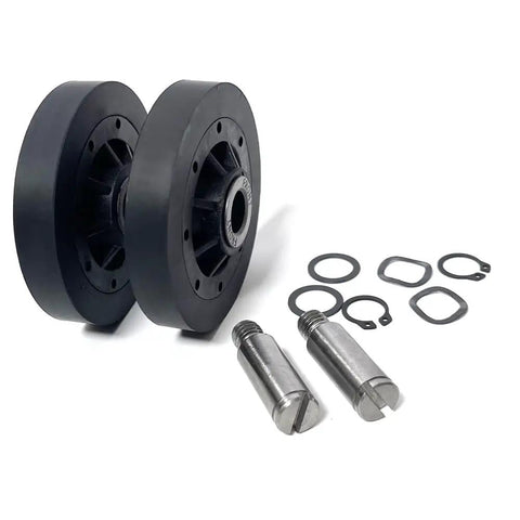 Universal Dryer Drum Roller Kit Replacement For Speed Queen RB170002 510708 And Alliance Dryers with rollers and axles