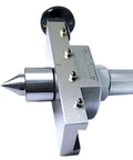 Tailstock Taper Turning Attachment With Revolving And Dead Centers For Lathe Pro Grade Precise 0.75mm Per Rotation Fine Adjustment
