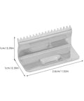 10 Pack 26mm Tape Dispenser Replacement Blades For Industrial Carton Sealers Seamless Refills For Tape Guns Compatible With Most Commercial Dispensers Sharp Durable Cutter Blades For Packaging And Shipping, 2.6cm steel blade