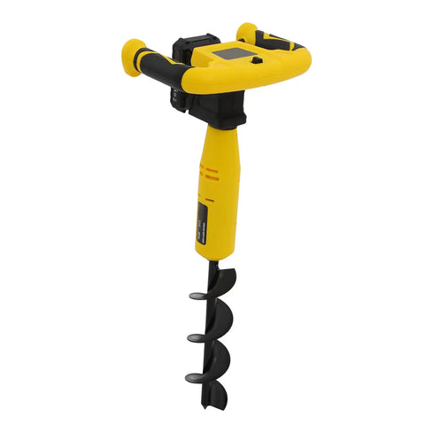 Cordless Post Hole Digger 350W Electric Auger With Drill Bit And Charger 550RPM Battery Powered 2000mAh Lightweight Tool
