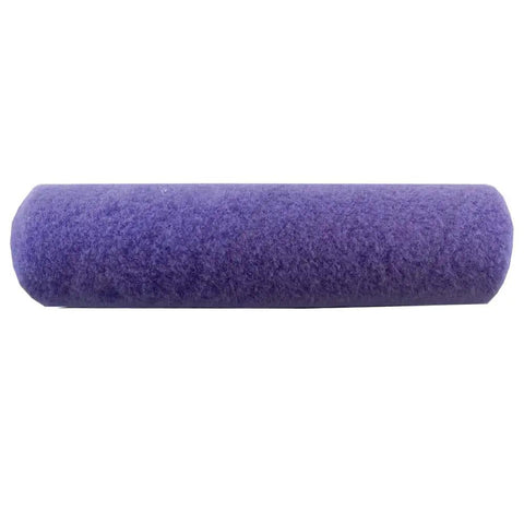 Pro Grade 42 Piece Interior Painting Kit For Homes And Pros With Telescoping 1 To 2 Foot Extension Pole includes a purple roller cover